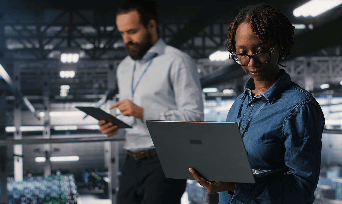 Como sua empresa usa a tecnologia?